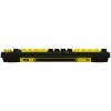Teclado gaming mecânico sem fios LORGAR KBP7075W — Preto/Amarelo, layout EN