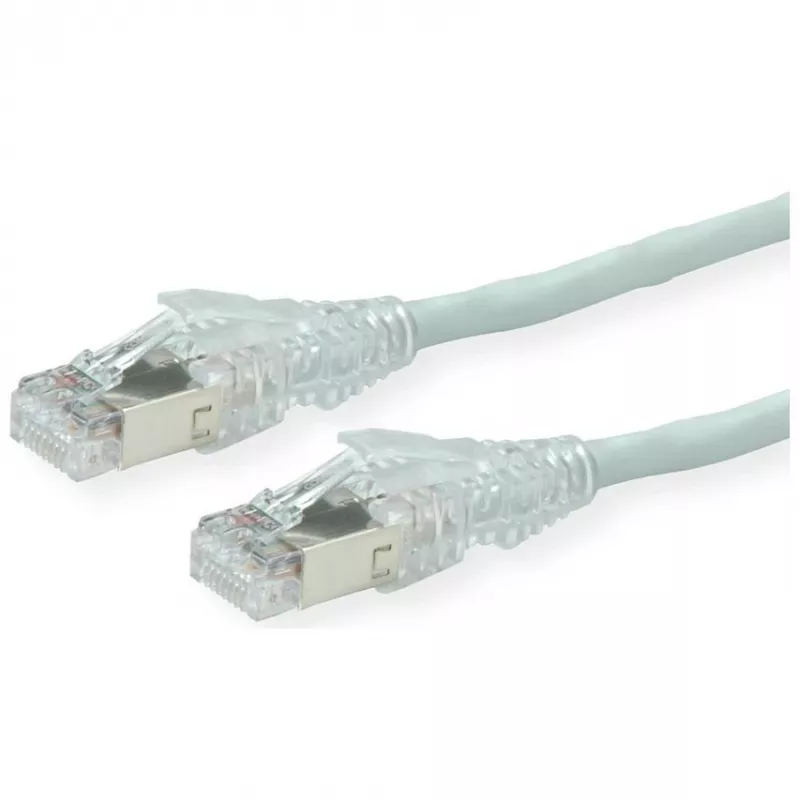 Datwyler - Cabo de rede - RJ-45 (M) para RJ-45 (M) - 7,5 m - SFTP, PiMF - CAT 6 - sem halogéneos, multifios - cinzento (21.05.0570)