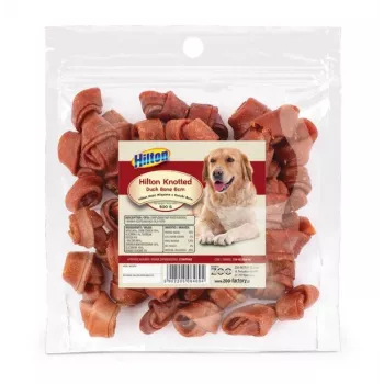 HILTON Osso de pato com nós 6 cm - artigo de mastigar para cães - 500 g