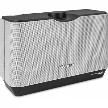 Micro-sistema de áudio doméstico TechniSat AudioMaster MR2 preto, prateado
