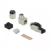 Conector DeLOCK 86489 1x RJ-45 cinzento