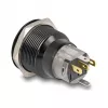 Botão de pressão para painel DELOCK 22015 22 mm, 12 V, 5 terminais de solda