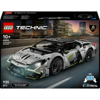 LEGO Technic Supercar Lamborghini Revuelto 42214 — modelo detalhado à escala 1:10, 1.135 peças