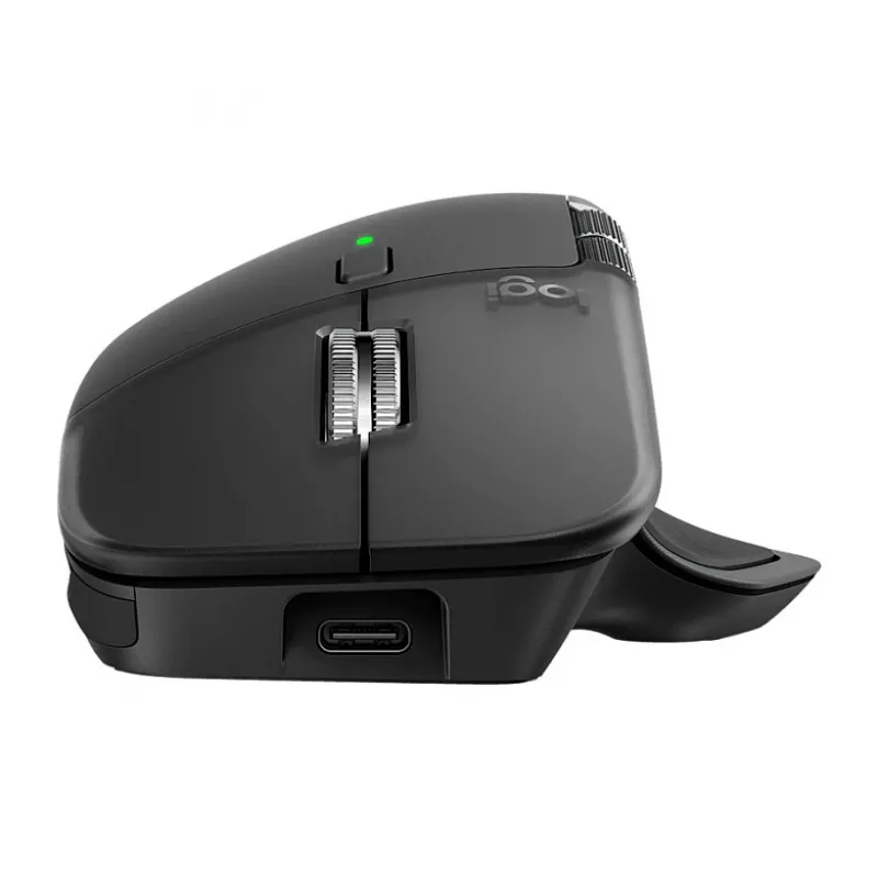 Logitech MX Master 4 – Rato – Bluetooth, 2,4 GHz – Graphite