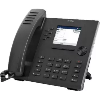 Telefone VoIP MITEL 6915 IP Phone V2 — áudio HD, 12 teclas programáveis