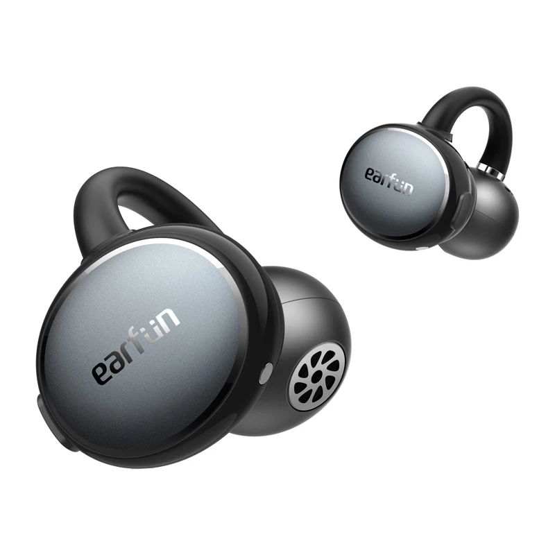 Auscultadores On-Ear sem fios Earfun Clip (preto) modelo CW100G