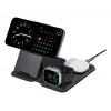 Auscultadores 3-em-1 Urban Armor Gear SRGE carregamento sem fios preto cinzento