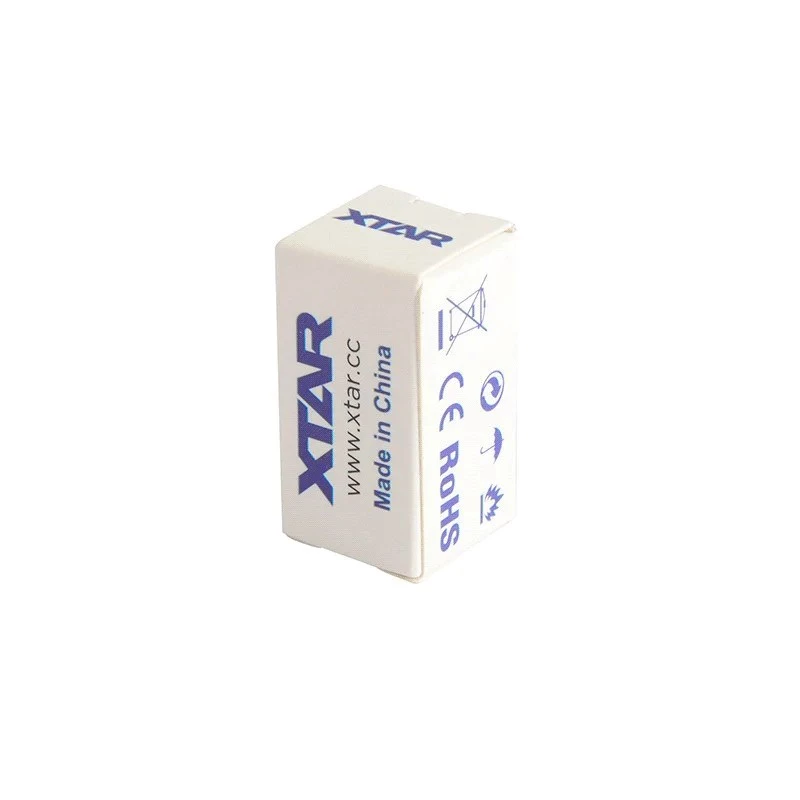 XTAR 16340 (R-CR123) bateria recarregável Li-ion 3,7 V 650 mAh, protegida