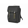 NATEC Niala NTO-2239 mochila para portátil de 39,6 cm (15,6 polegadas), 18 L, resistente a salpicos, poliéster reciclado, preto/verde escuro