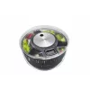 Centrifugadora de salada GEFU Speedwing 28150 — taça transparente 5 L, funcionamento por botão, caixa de plástico
