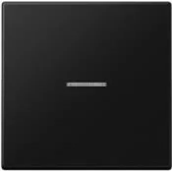 JUNG LS 990 KO5 SWM - tecla - preto - plástico - 4071.02 LED - IP44 - 1 unid. (LS990KO5SWM)