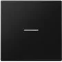 JUNG LS 990 KO5 SWM - tecla - preto - plástico - 4071.02 LED - IP44 - 1 unid. (LS990KO5SWM)