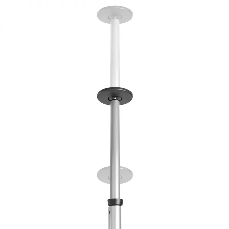 Maclean MC-791N suporte de TV telescópico de chão a teto com prateleira, 37-70 polegadas, 30 kg