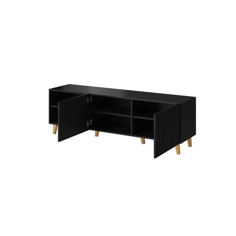 Móvel RTV Cama PAFOS 150x42x52 preto mate