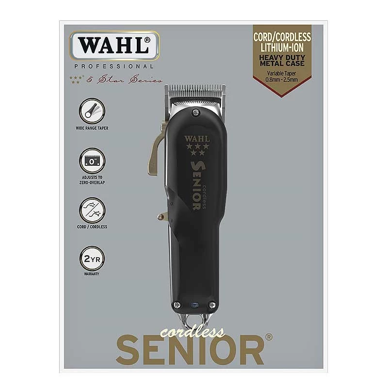 Máquina de cortar cabelo Senior Clipper Wahl Professional