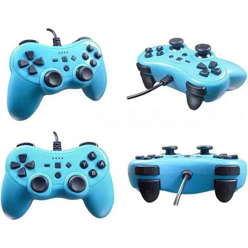 Comando com fios SUBSONIC SA5488-1 Neon Blue — para Nintendo Switch, ligação com fios