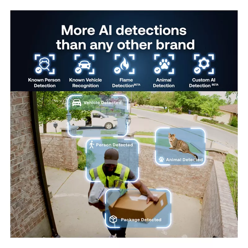ARLO Pro 6 - Edição 2025 - Câmara de vigilância de rede - Exterior, Interior - resistente às intempéries - Cor (dia/noite)