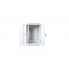 Armário de rede Digitus DN-WD19 09U/550 9U montagem na parede cinzento