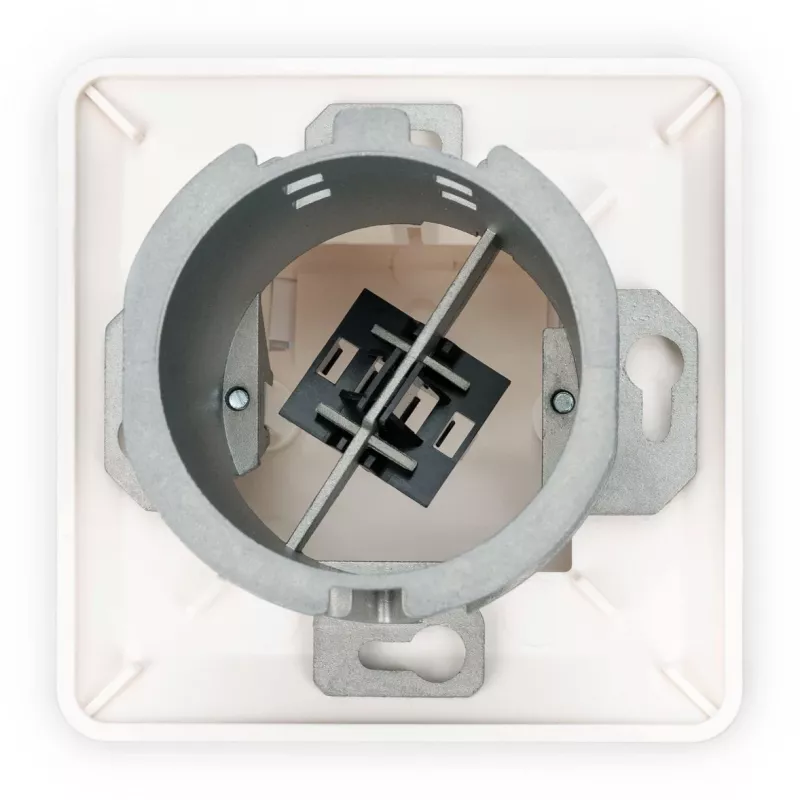 Tomada de parede de fibra ótica FTTH Digitus DN-93201 adaptador SC/LC 86x30x86mm