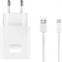 Carregador de interior branco para dispositivos móveis Huawei 2452310 (02452310)