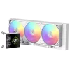 Refrigeração líquida para CPU Gamemax | GLACIER 360 LCD WH | Intel, AMD