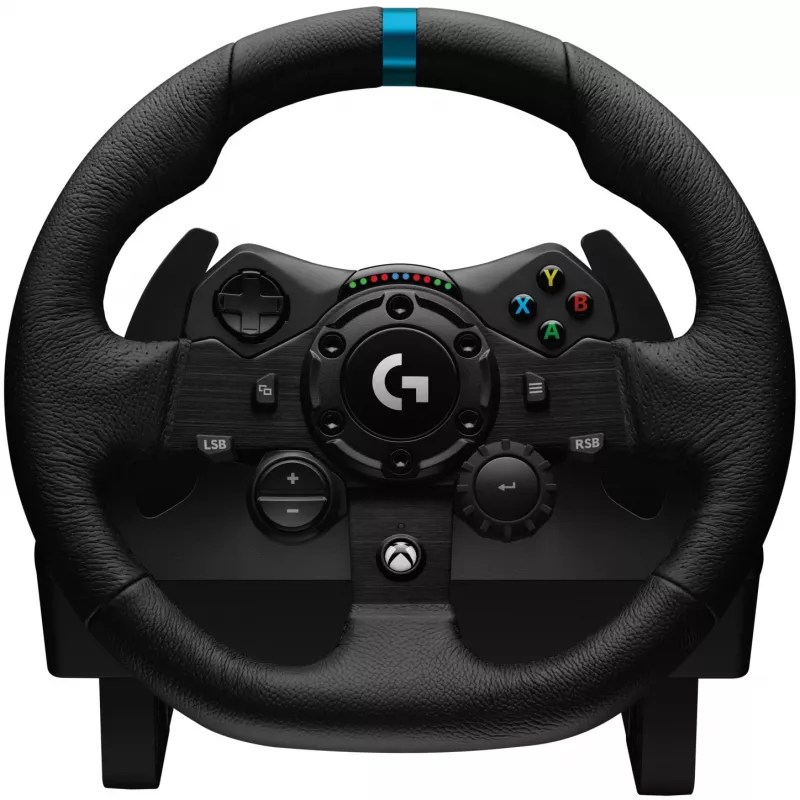 LOGITECH G923 SE Volante de corrida e alavanca Combo para Xbox Series X|S, Xbox One e PC - PRETO - USB - PLUGCG - EMEA28i-935