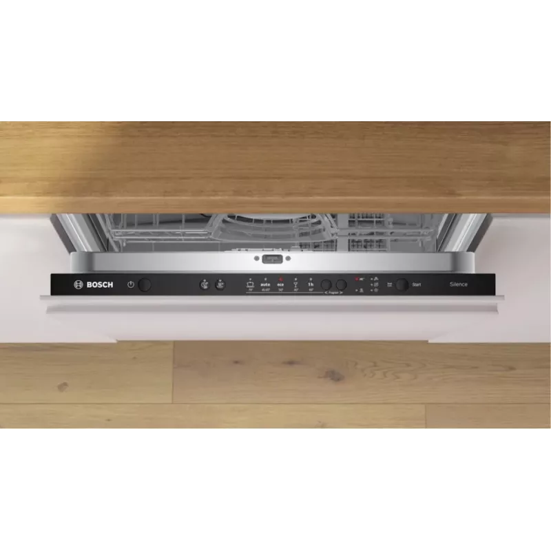 Máquina de lavar louça encastrável Bosch SMV25AX07F, 12 conjuntos de louça, 46 dB, 60 cm totalmente integrada