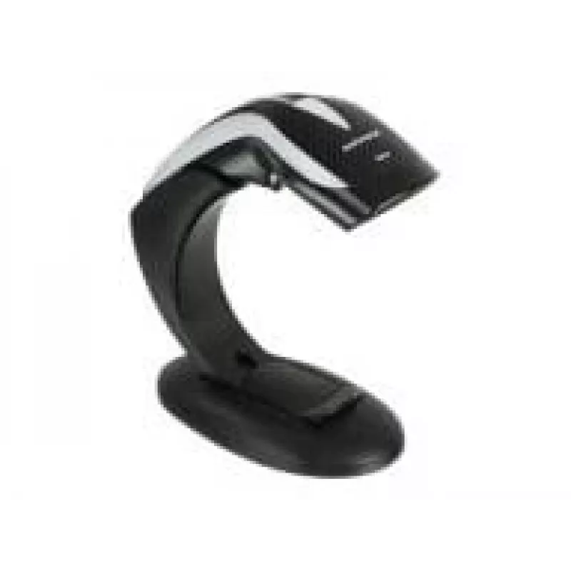 Datalogic Heron HD3130 kit, leitor de códigos de barras 1D com suporte e cabo USB, preto