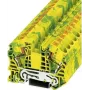 Terminal de proteção de terra push-in Phoenix Contact PT-PE PT 16 N-PE Verde-Amarelo Conteúdo: 1 unid. (3212147)