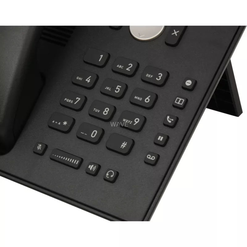 snom D120 - telefone VoIP - conferência tripla - SIP - 2 cabos - preto (4361)