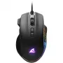 Rato Sharkoon Shark Force 3 ótico 8 botões 12.800DPI preto
