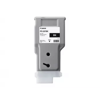 Tinteiro Canon PFI-207 BK 1 unid. original preto