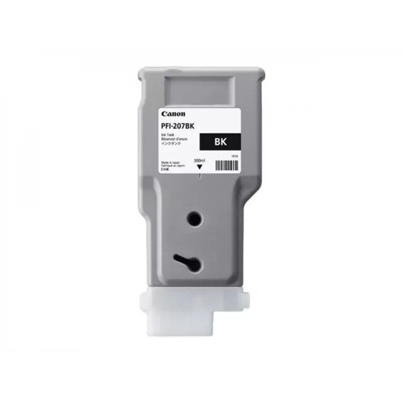 Tinteiro Canon PFI-207 BK 1 unid. original preto