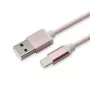 Sbox USB 2.0 8 Pin IPH7-RG dourado rosa