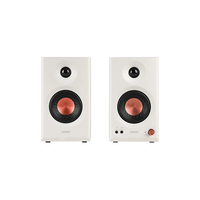 Edifier | Monitores de estúdio ativos | MR3 | 18W x 2 W | Bluetooth | Branco | ≥ 85 dB | Ligação sem fios