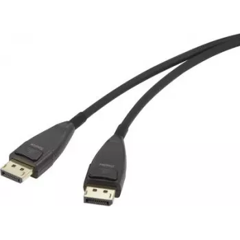 Renkforce Cabo de ligação DisplayPort [1x ficha DisplayPort - 1x ficha DisplayPort] 20 m preto (RF-3770962)
