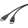 Renkforce Cabo de ligação DisplayPort [1x ficha DisplayPort - 1x ficha DisplayPort] 20 m preto (RF-3770962)