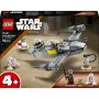 LEGO Star Wars Conjunto 75410 Modelo N-1 Starfighter com 92 peças, minifiguras Mando e Grogu