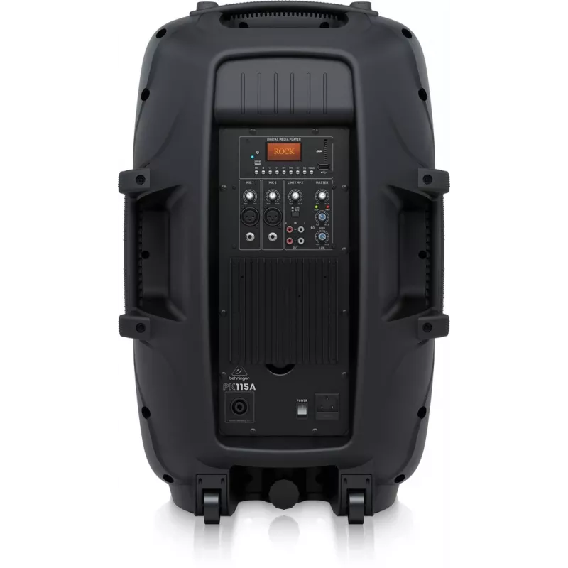 Sistema de sonorização Behringer PK115A Public Address (PA) com carrinho sistema de sonorização 800 W preto