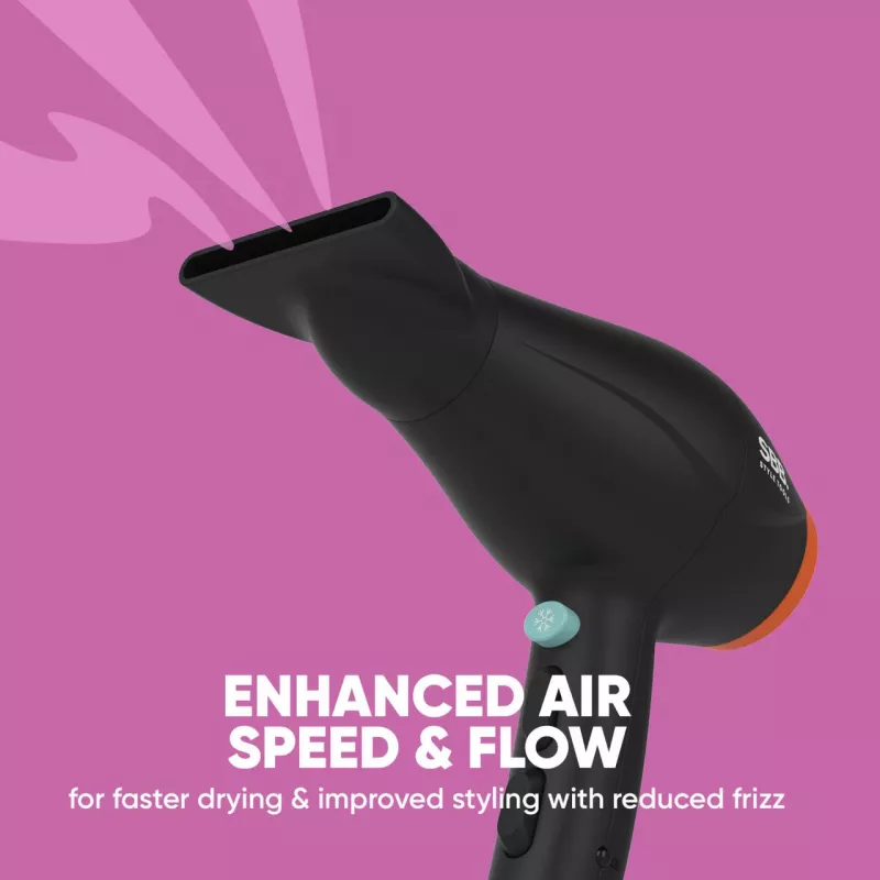 SBB SBDR-4000-EU secador de cabelo compacto, 2000 W