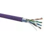 Cabo de rede Solarix SXKD-5E-FTP-LSOH RJ45 CAT5E 305m preto