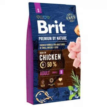 BRIT Premium by Nature Small Chicken - Alimento seco para cães - 8 kg