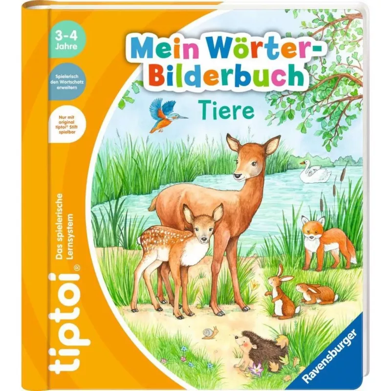 tiptoi O meu livro de imagens e palavras: Animais, livro didático