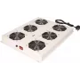 ROLINE 26.21.0309 Unidade de ventilação de 19", 6 ventoinhas, ON/OFF, cinzento