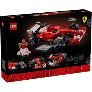 LEGO ICONS 11375 Ferrari F2004 e Michael Schumacher