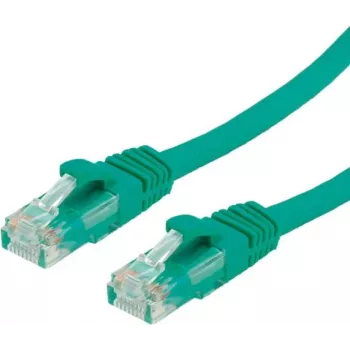 VALUE - Cabo de rede - RJ-45 (M) para RJ-45 (M) - 2 m - UTP - CAT 6a - moldado, sem patilhas - verde, RAL 6016 (21.99.1442)