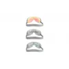 Massajador Therabody SmartGoggles rosto cinzento