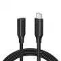 Ugreen 10387 Cabo USB USB 3.2 Gen 2 (3.1 Gen 2) 1 m USB C preto