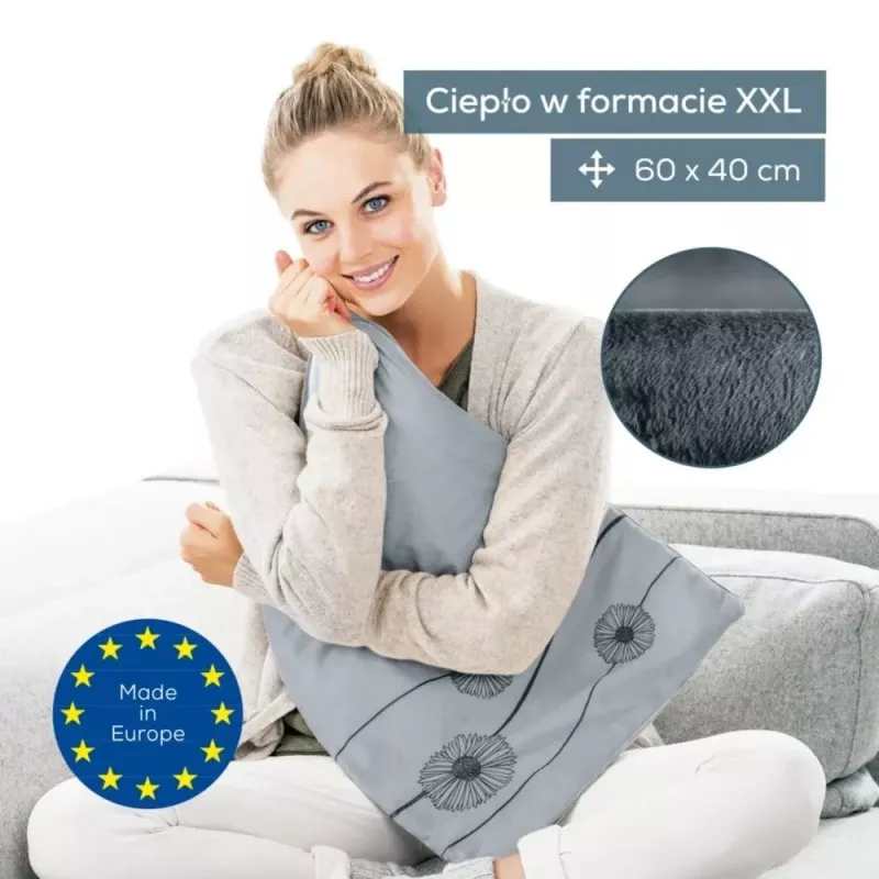 Almofada térmica HK125 XXL Cosy cinzento