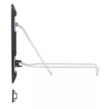 Suporte de parede para bicicleta MACLEAN MC-471 — suporta até 35 kg, armazenamento para uma bicicleta